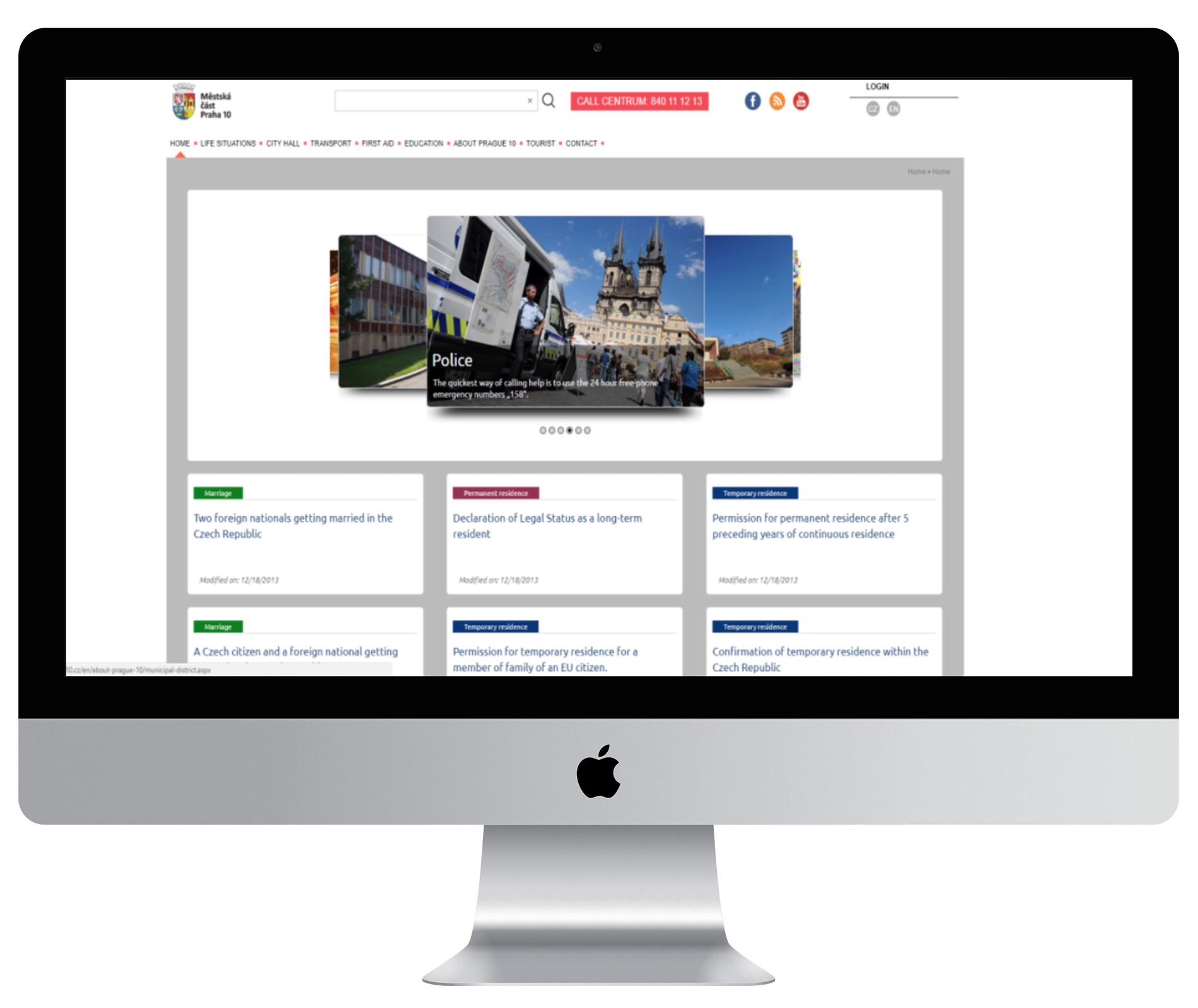 Capital city district portal for residents supporting social life in the capital — screenshot 6
