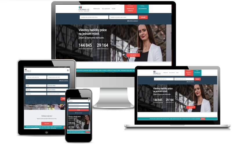 Job searching portal for job seekers and companies that are hiring — screenshot 1