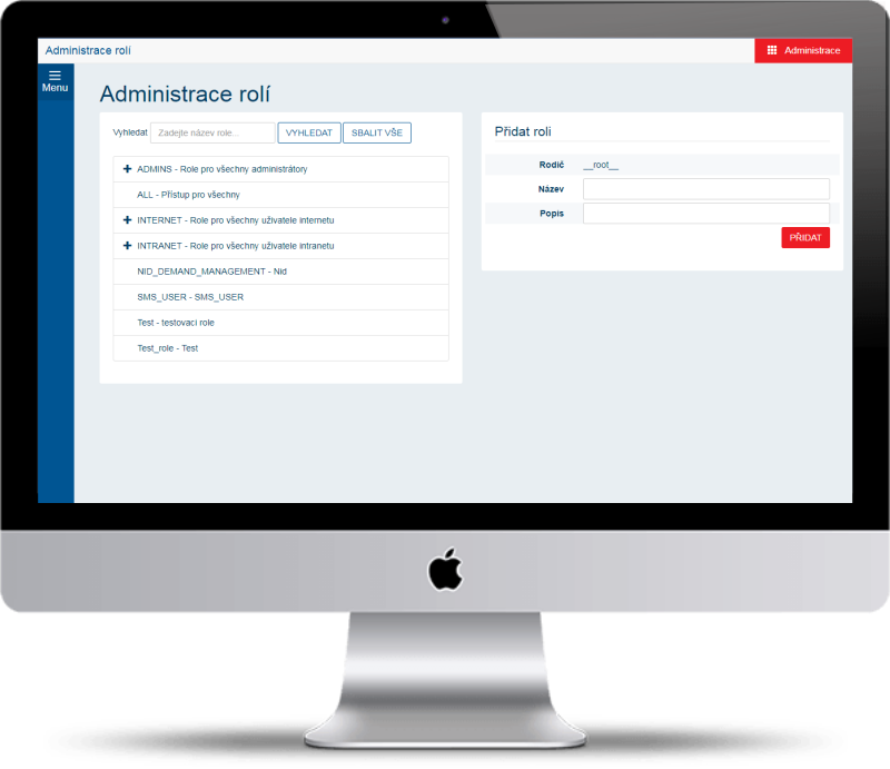Bank’s complex internal application consisting of separate parts and a mobile wallet — screenshot 3